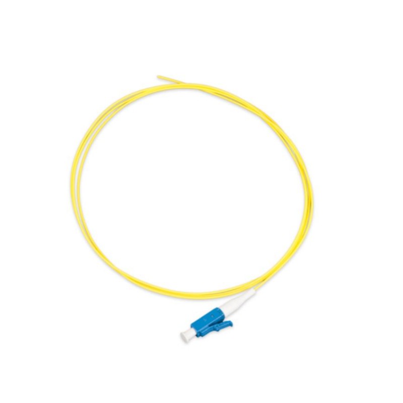 Singlemode SM LSZH/PVC Jacket Low IL LC UPC Fiber Optic Pigtail for High Bandwidth Needs