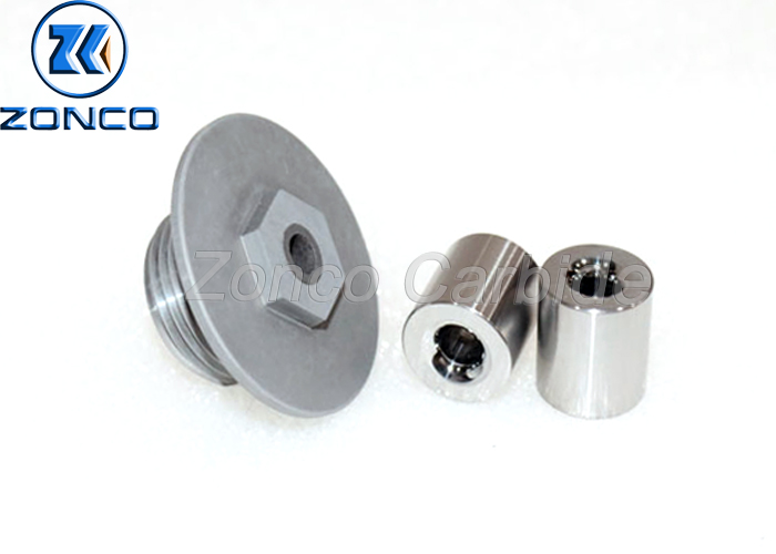 High Strength Water Jet Cutting Nozzle , Cemented Carbide Nozzle ISO9001 Approval