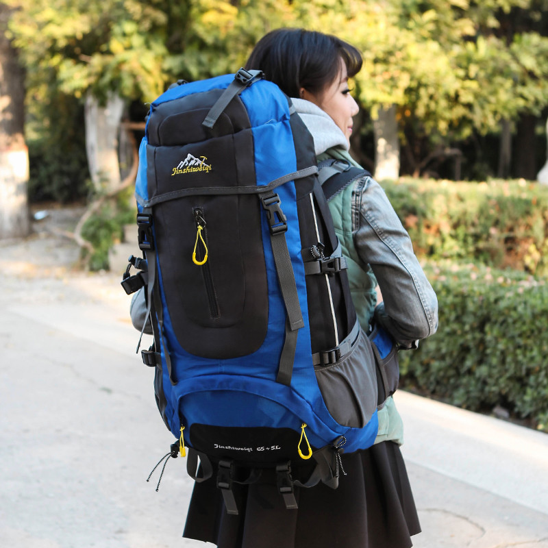 45L Lightweight Hiking Backpack Packable Trekking Backpack Waterproof AZO Free