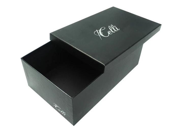 Foldable Cardboard Shoes Box Gift Packaging With Embossing / Debossing Finish