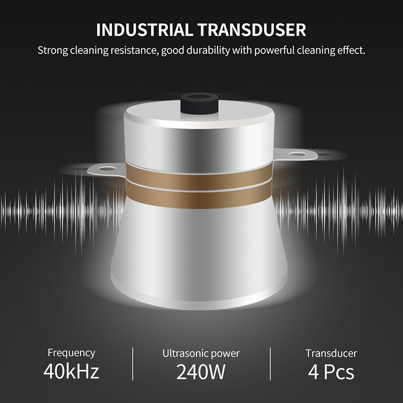 Ultrasound Bath For Strainer With 200W Heating Power 2.85 Gallon