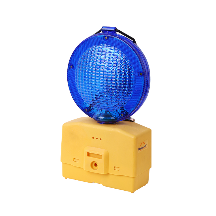 Traffic Road Blocl Lamp Battery Powered Traffic Safety Light SH-X050 with PS Lens Material