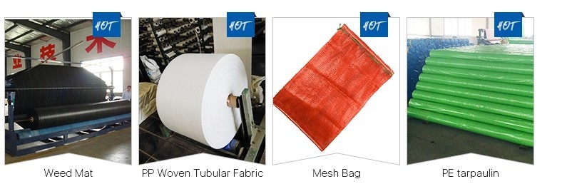 Recyclable PP Woven Packaging Bags / Woven Rice Bags 25kg Tear Resistant