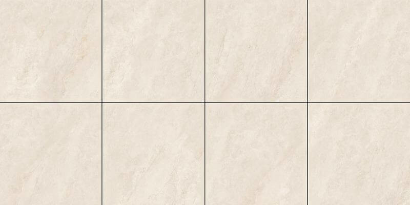 Beige Acid-Resistance 1200x1200mm No Fade Inside Wall Glazed Polished Porcelain Tile For Hotel