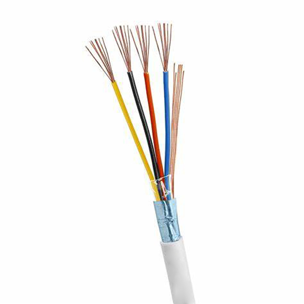 Flameproof PVC Alarm System Cable Wire , Moistureproof Fire Resistant Electrical Wire