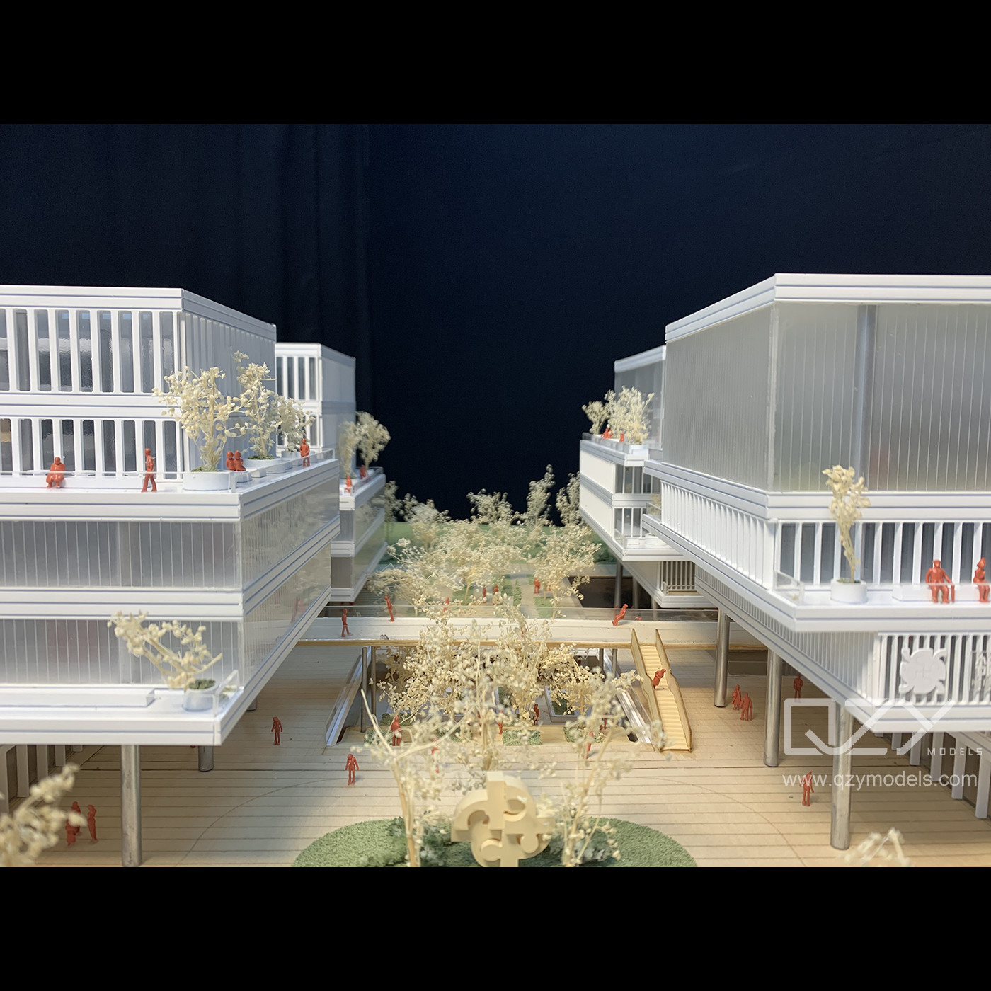Superimpose 1/150 Hangzhou Project Model Architectural Conceptual Model