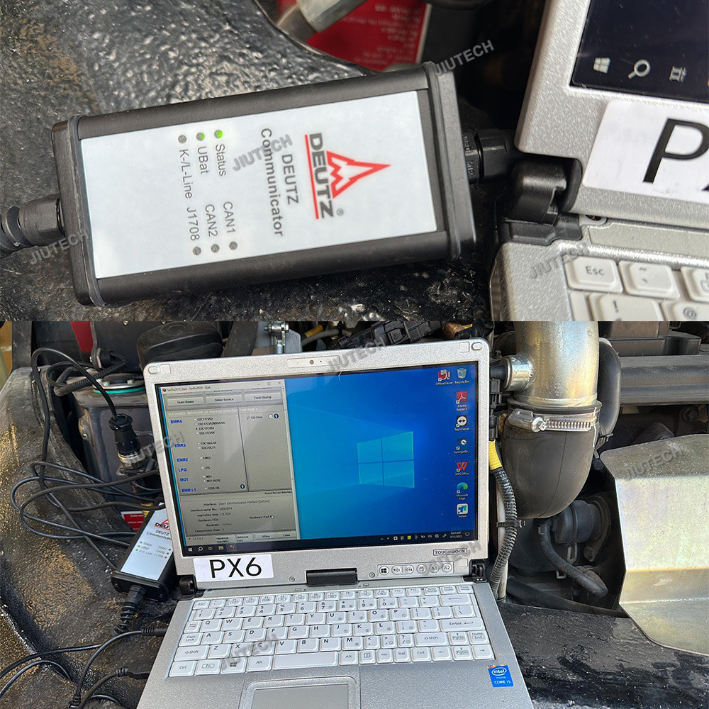For SerDia 2010 diagnostic and programming tool used For Deutz controllers for Deutz decom diagnostic kit+F110 tablet