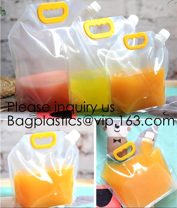 500ml Spouted Bag Laundry Detergent Liquid Pouch Aluminum Foil Spout Pouch,transparent spouted bag liquid water bags pac