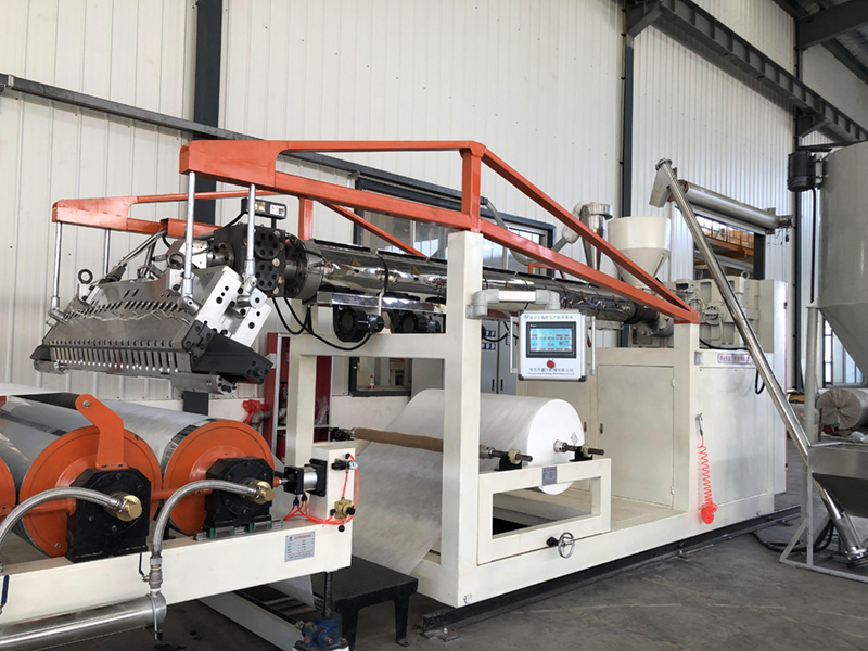 Winding Device Winder Coiler PE Sheet Fabric Carpet Turf Winding Machine