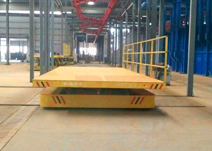 Mobile On Rail Transfer Cart , Material Transfer Trolley KPJ - 20T Model