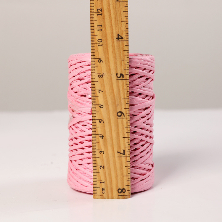 Iron Wired 2mm Paper Rope Eco DIY Twisted Paper Cord Biodegradable
