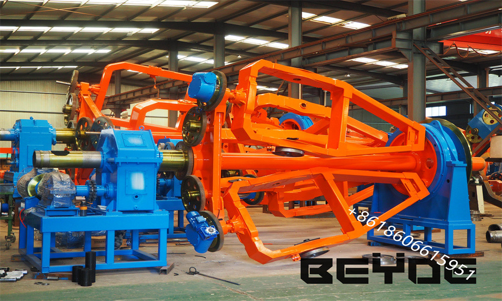 New Energy Vehicles Planetary Stranding Machine And Cabling Machine 1250/6