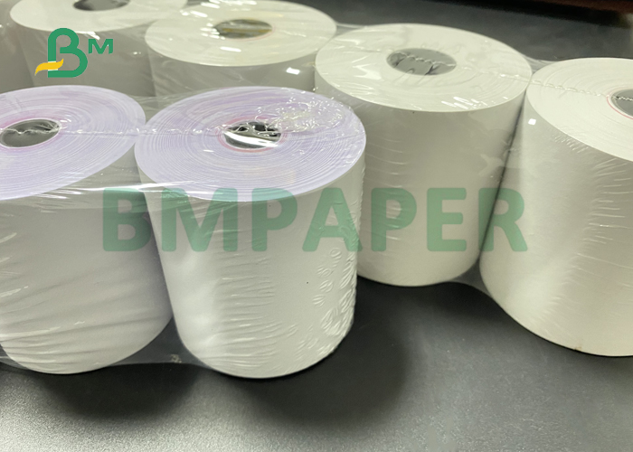55g 65g Thermal Paper Receipt Rolls For Cashier Light Resistence Waterproof