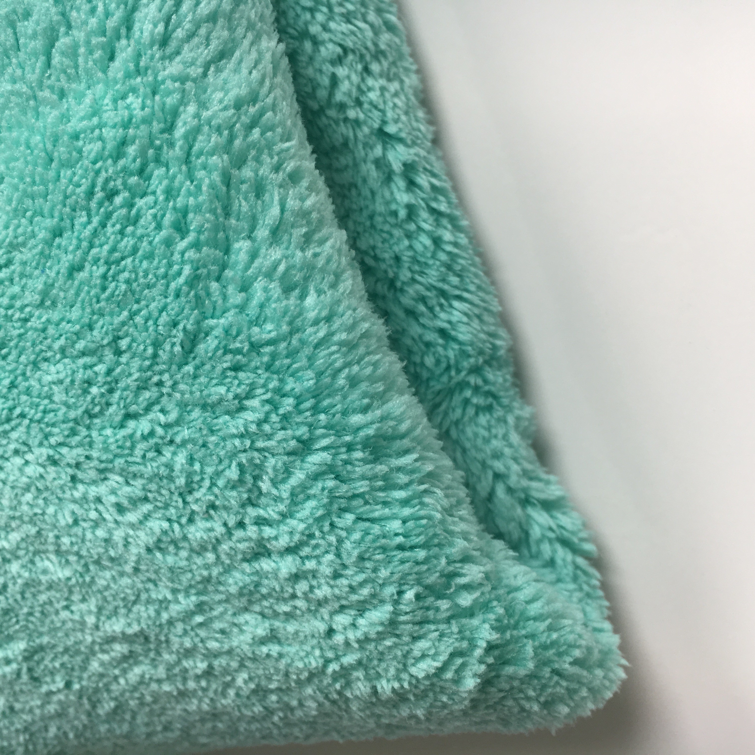 Thick microfiber absorbing water super soft double sides microfiber fabric 280gsm in China