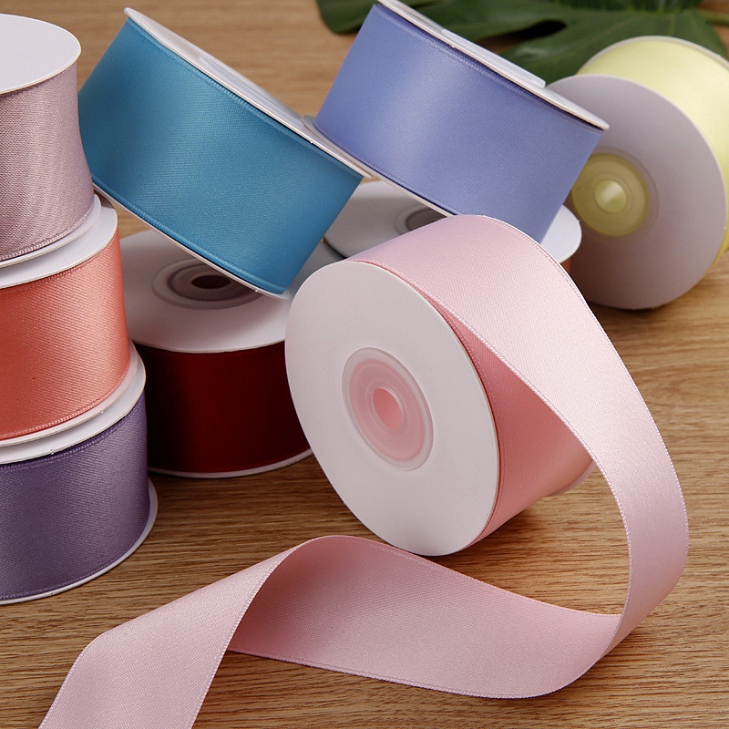 5mm-50mm Polyester Cotton Plain Knitting Ribbon Custom Cotton Ribbon For Gift Packaging