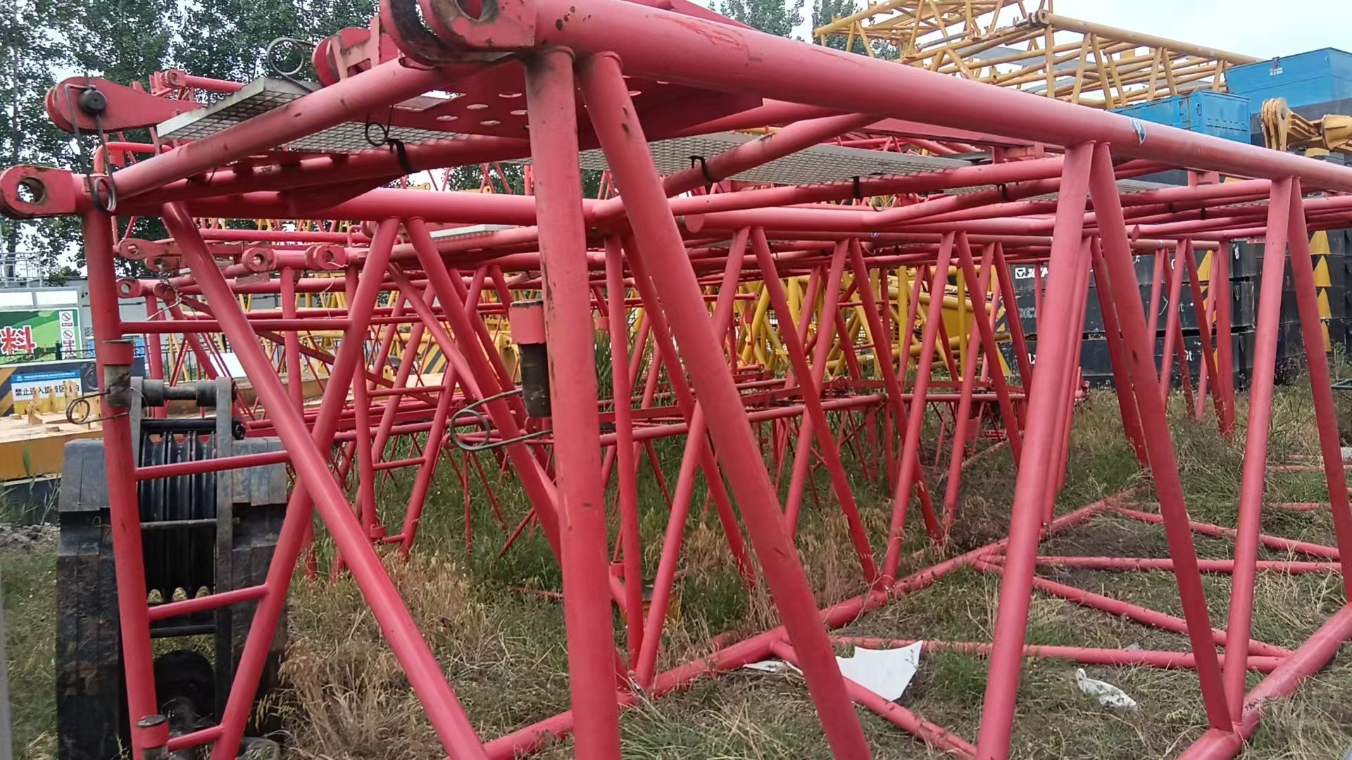 Used 135ton Lifting Capacity Hoist Crane , Crawler Crane for Sale