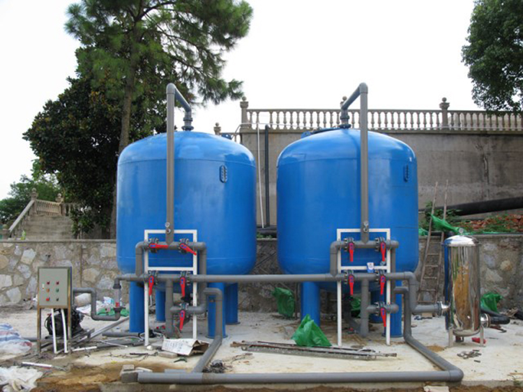 Automatic GAC Filter Water Treatment Plant Multiapplication With PLC Control