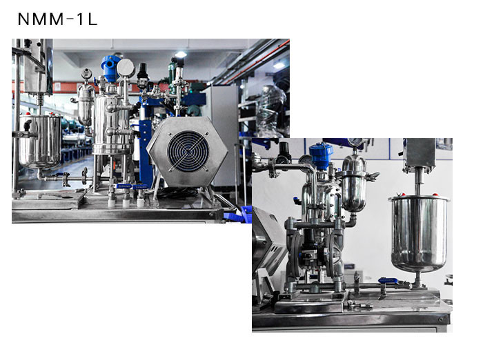 Stainless Steel Laboratory Bead Mill 2L Capacity 2.2KW Power 3000rpm Speed Grinding Time 1-15min