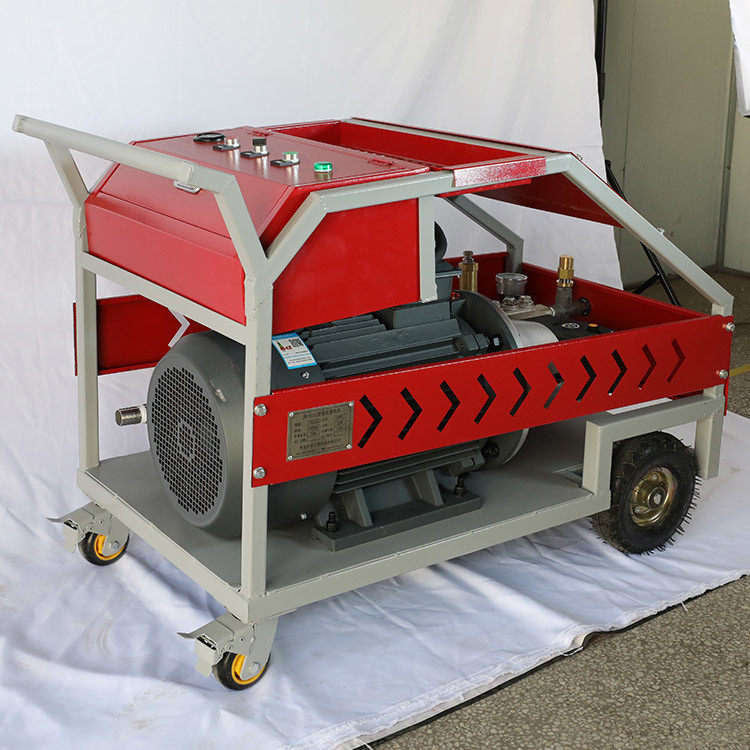 Heat Exchanger High Pressure Tube Cleaning Equipment High Pressure Washer 500 Bar