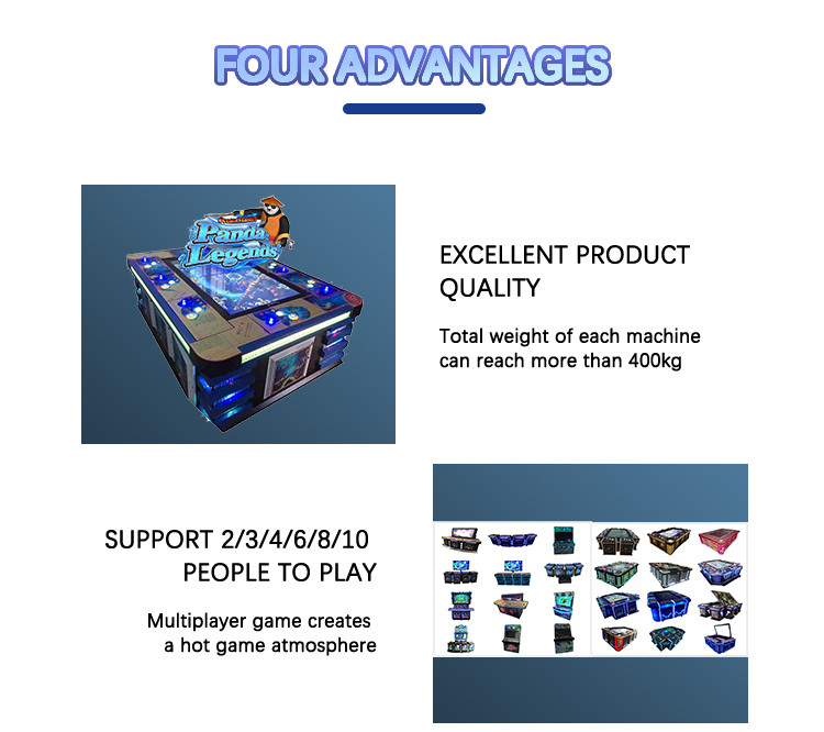 Stable Hardware And Software Video Fish Game Machine Table Cabinet 220v