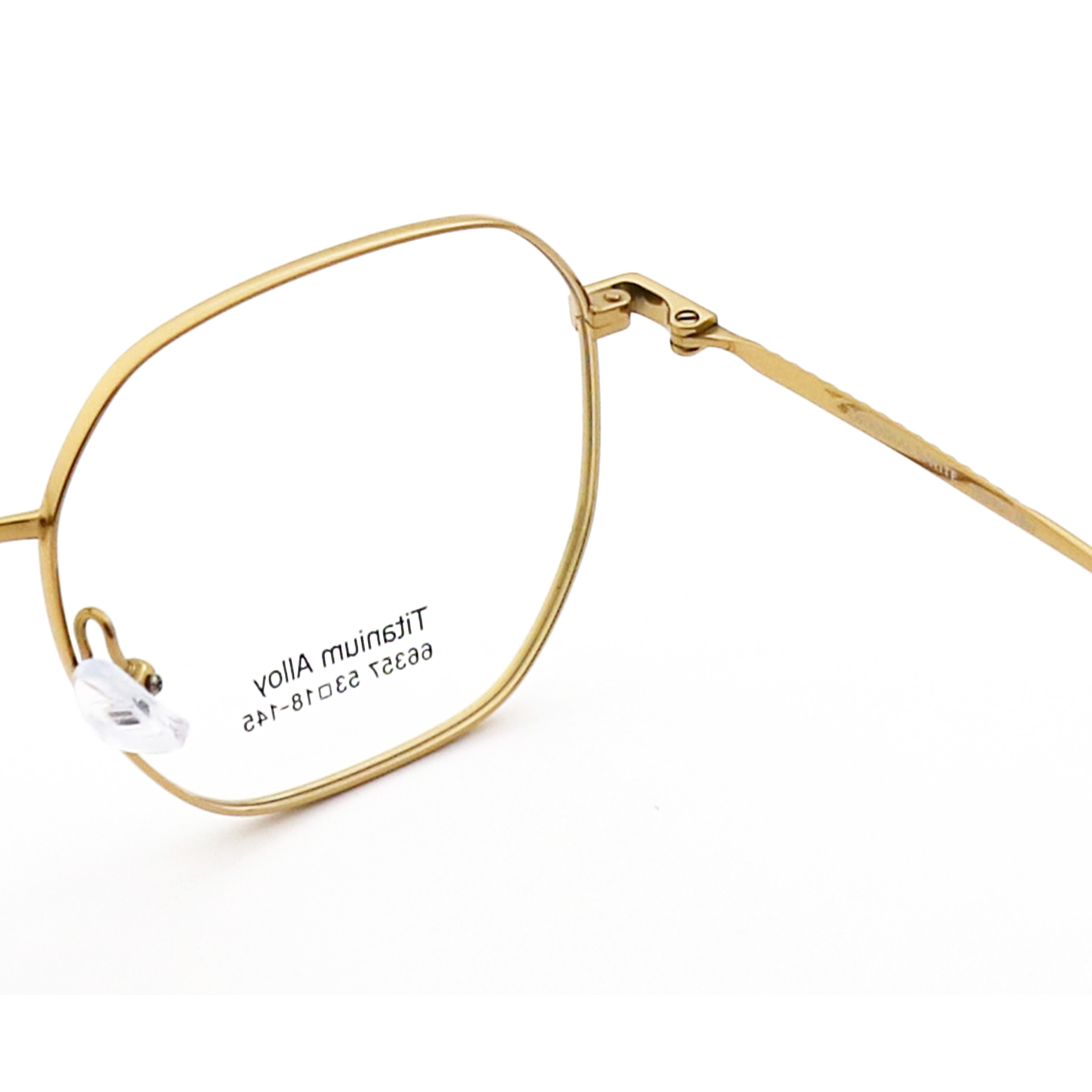 Flexible Fashionable Β Titanium Optical Frame Eyeglasses 66357
