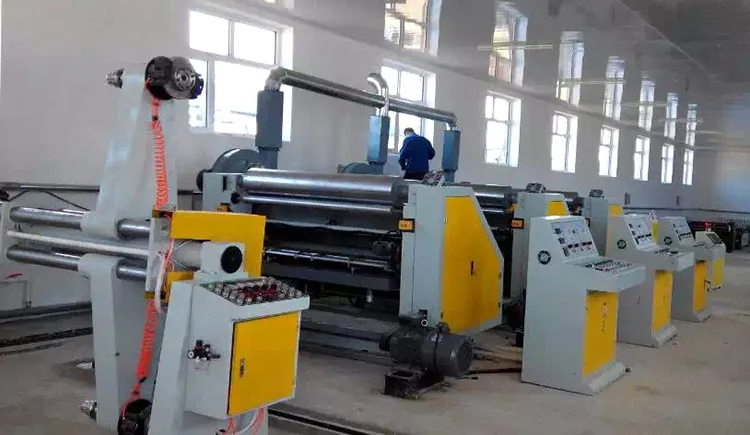 High Speed Corrugated Cardboard Production Line for Large-Scale Manufacturing
