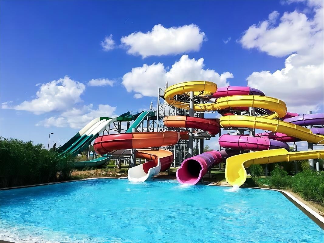 1 People Water Games Play Slide Child Amusement Park Pool Accessories
