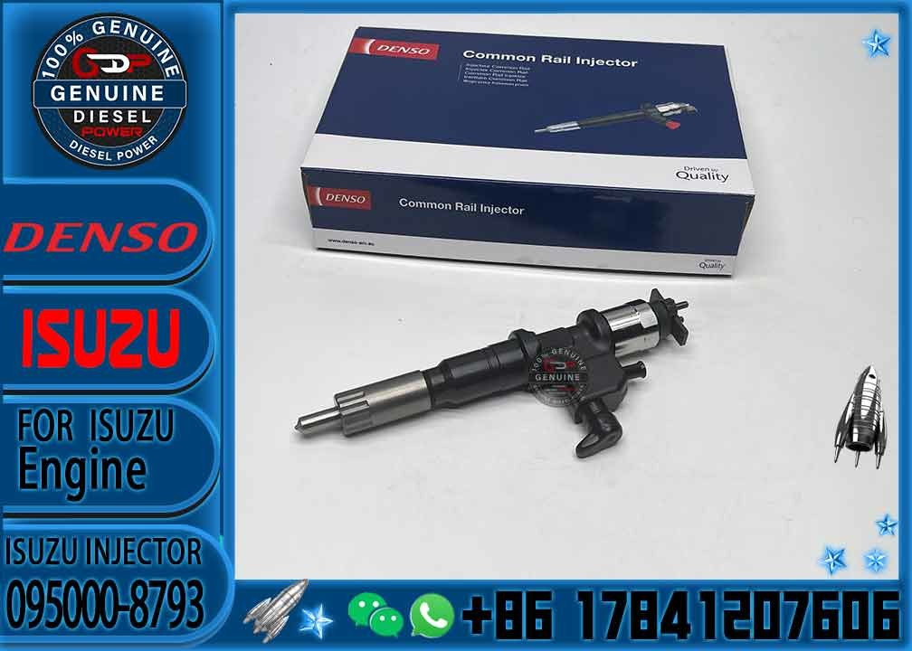 High Quality Common Rail Fuel Injector 095000-8790 095000-8791 095000-8792 095000-8793 8-98140249-3 For ISUZU 6UZ1
