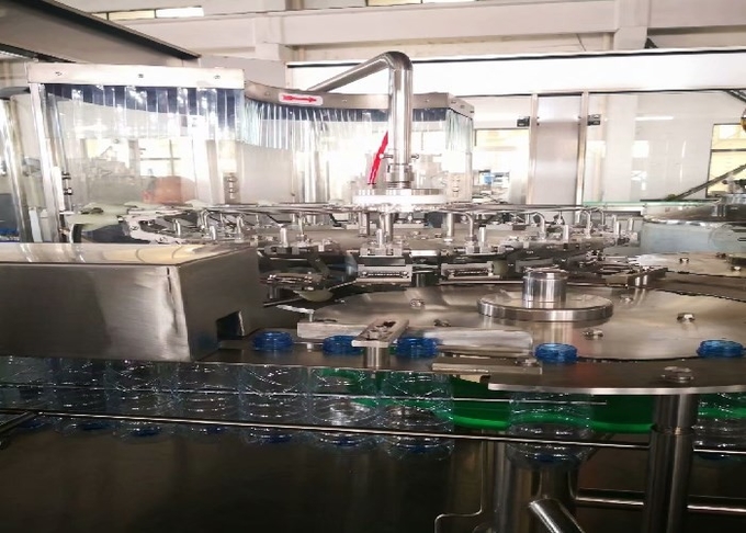 24000BPH 7.87KW Bottled Water Filling Machine PET Plastic PLC SUS304 0