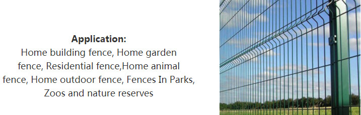 Height 1.53m Triangle Fence Panel With Peach Posts For Security