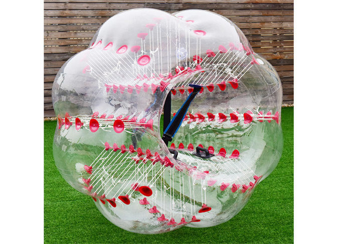 Airtight TPU Inflatable Human Bumper Soccer Ball With Pump