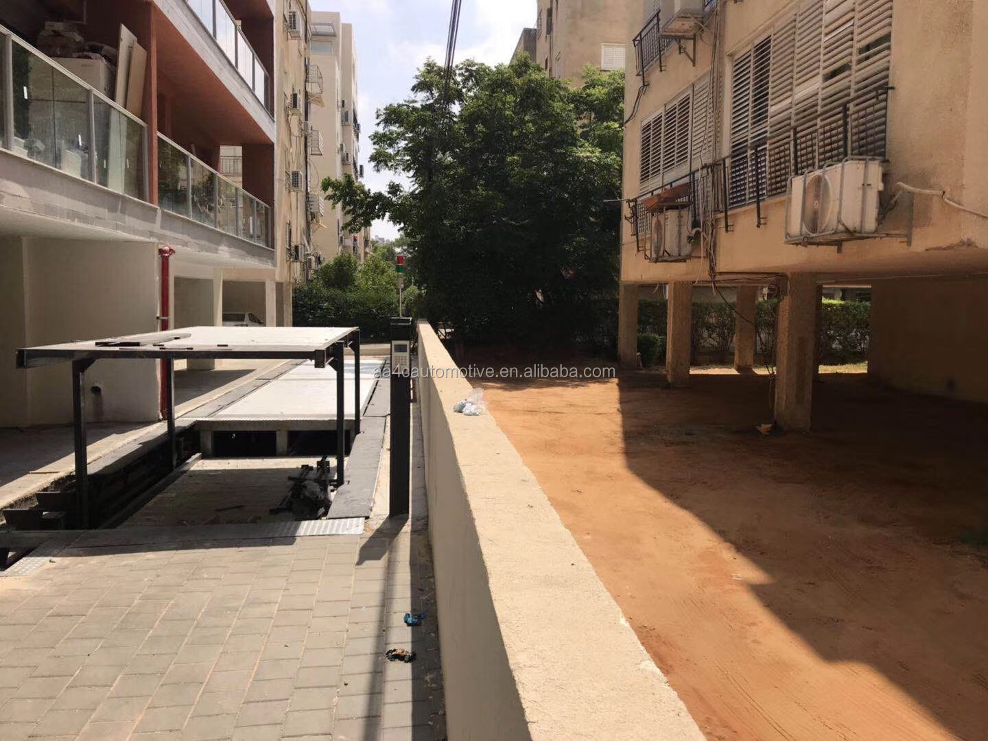 AA4C hydraulic underground car parking lift  in-ground car parking system vertical car parking system AA-UTS20/2; AA-UTS25/2