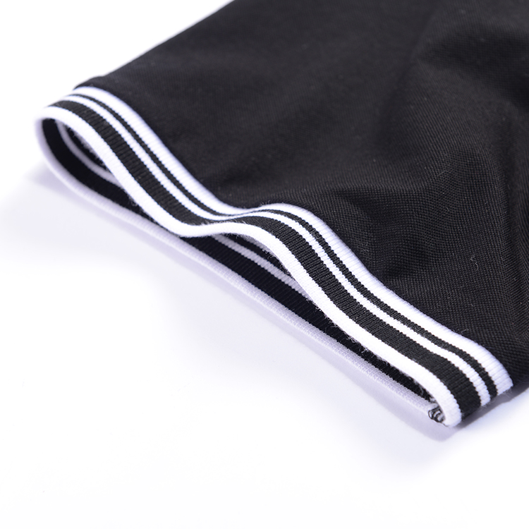 Black Stylish Mens T Shirts S-XXXL Size Eco Friendly OEM ODM OBM Service