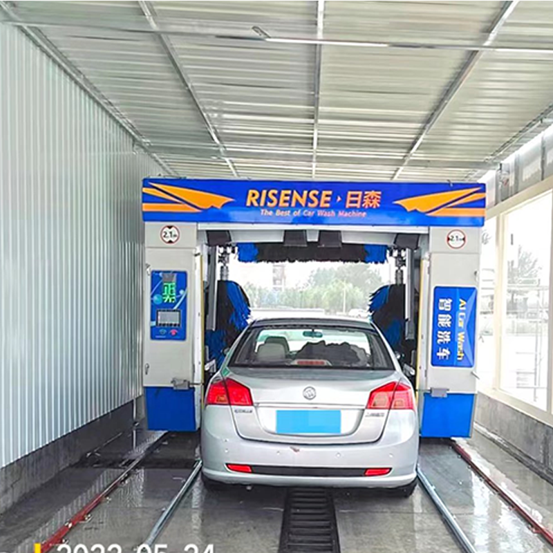 High Pressure Brush Washing Rollover Mobile Car Wash Machine Full Automatic