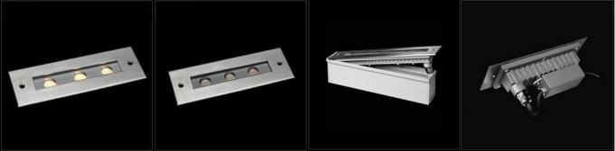6 * 2W IP67 Recessed LED Linear Inground Wall Washer Lamp with Symmetrical Light