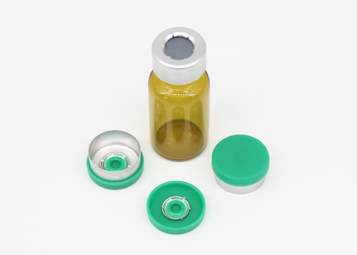 13mm Plane Green Medical Injection Vial Cap Flip Off Easy Opened caps