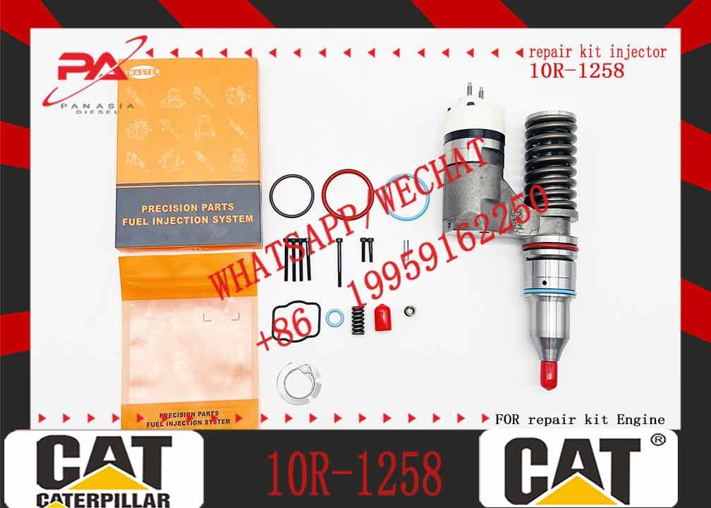 Excavator Parts C10 Engine Injector 10R-1258 CH12082 10RO963 212-3463 137-2500 fuel injector For Excavator