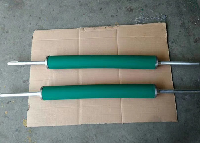 Customized Industrial Machine Parts Silicone Antistatic Shaft Polyurethane Roller