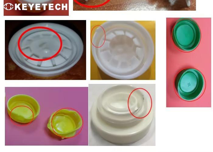 Industrial Medical Packaging AI Vision Inspection Machine Systems For Butterfly Cap Detection