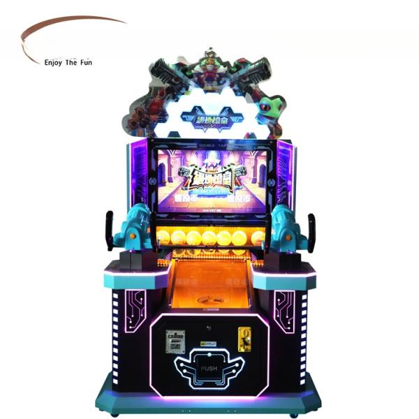 Attractive Kids Arcade Shooting Game Machine For Fun Center Shopping Mall
