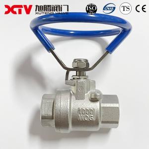 Buy cheap Acid Media Manual 2PC Ball Valve with Locking Devices Tested to GB/T13927 Standard product