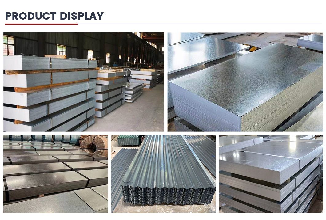 Factory Pric Galvanized/Hot Cold Rolled/Carbon/Alloy/Prepainted/Color Coated/Zinc Coated/Stainless Steel Sheet Plat