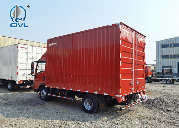 3.5 Ton Light Duty Cargo Truck Fence Cargo Box New Light Lorry Truck 141hp engine