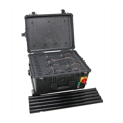 Military/Police/Government/Convoy Signal Jammer Portable Pelican Jammer Jamming Range:500-1000M 460W
