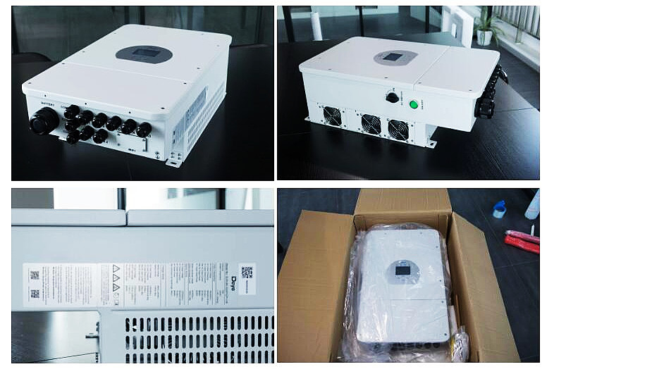 14Kw IP65 2MPPT Pure Sine Wave Hybrid Solar Inverter SUN-14K-SG01LP1-EU
