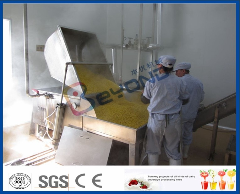 5000L/H Milk Production Plant /Beverage Processing Equipment With Bottle Package
