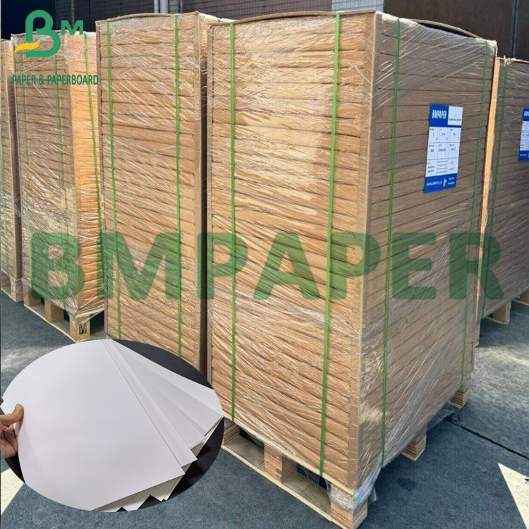 100um Bleached PP Synthetic Paper Waterproof Paper Sheets For Laser Printing