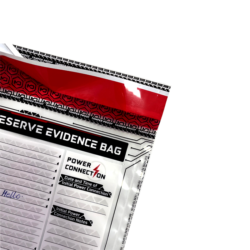 Security Bag Tamper Evident Money Bag Tape Cash Evidence Custom Pe Plastic High S