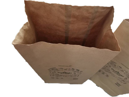 Wast Block Bottom Heavy Duty Pasted Valve Multiwall Lawn Paper Bags