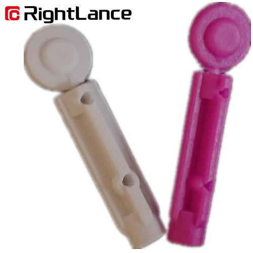 Disposable Flat Glucose Twist Blood Lancet Lancet Device ISO13485
